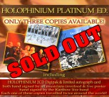 HOLOPHINIUM Platinum ED  NEW! (2CD Digipak) NEW! Our last 2 copies signed by all musicians involved in the worldwide production + signed Card & Poster *** They travelled the earth!